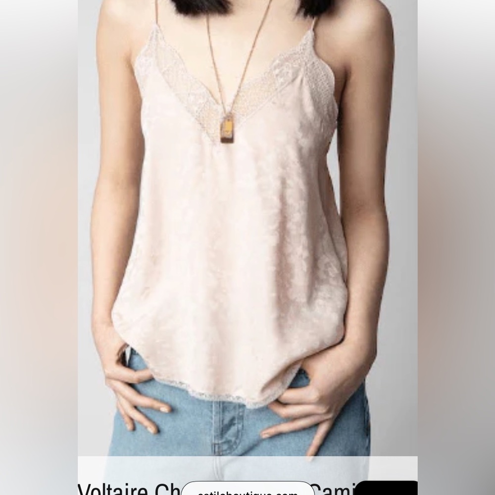 Zadig & Voltaire Christy Jac Leopard camisole